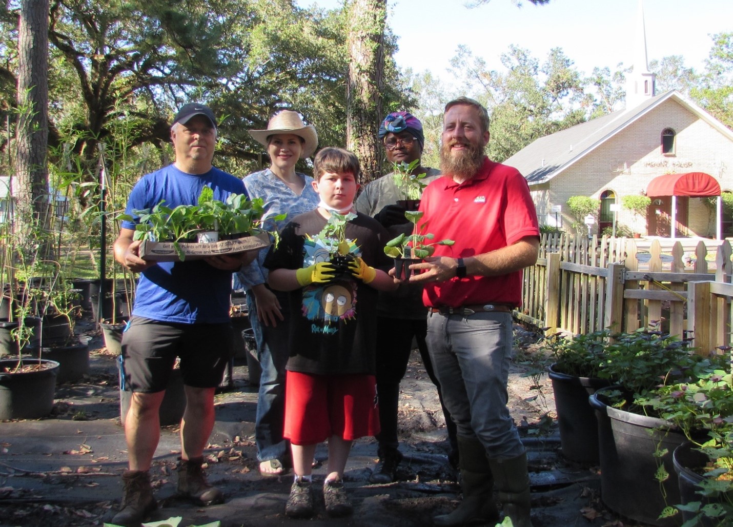 Community Garden brings community together after the devastation of Hurricane Ida 